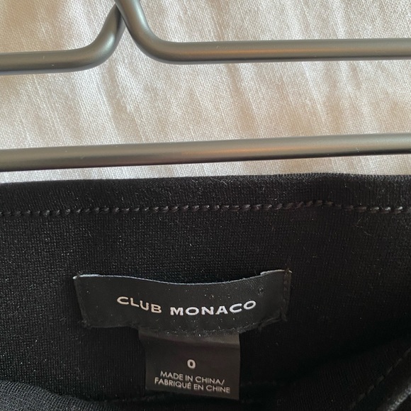 Sz 0 Club Monaco Faux Leather Leggings - Picture 4 of 5